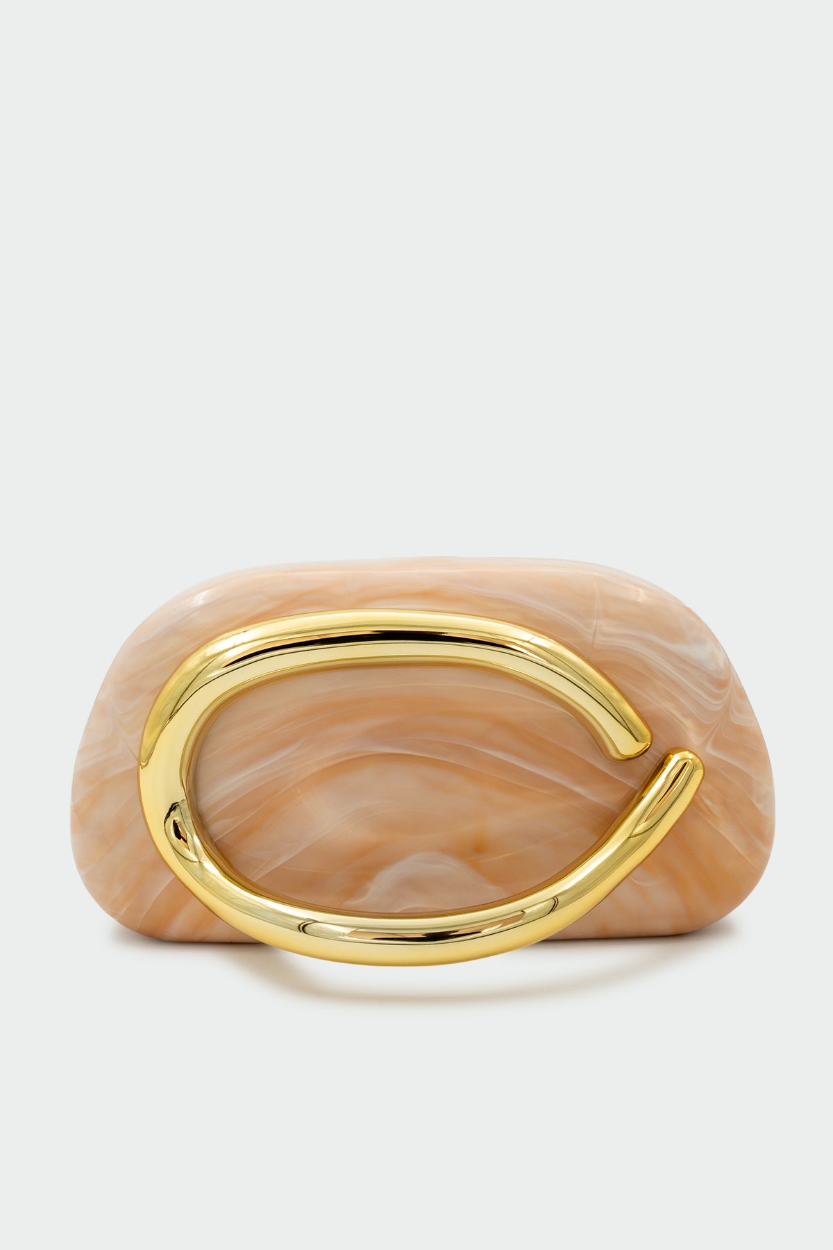 Pax Aksesuar Detaylı Kadın Clutch Çanta - BEJ