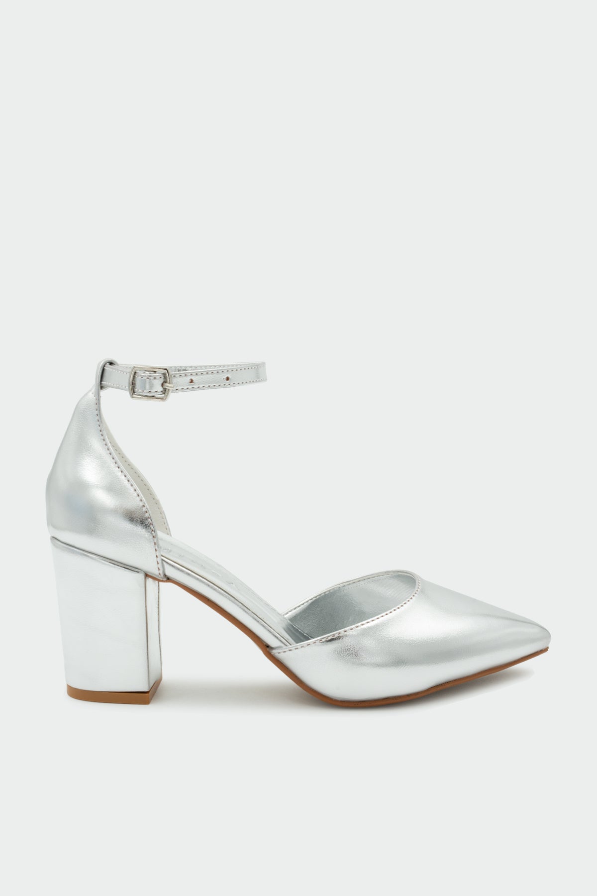 Vanessa Klasik Kadın Topuklu Ayakkabı - Silver
