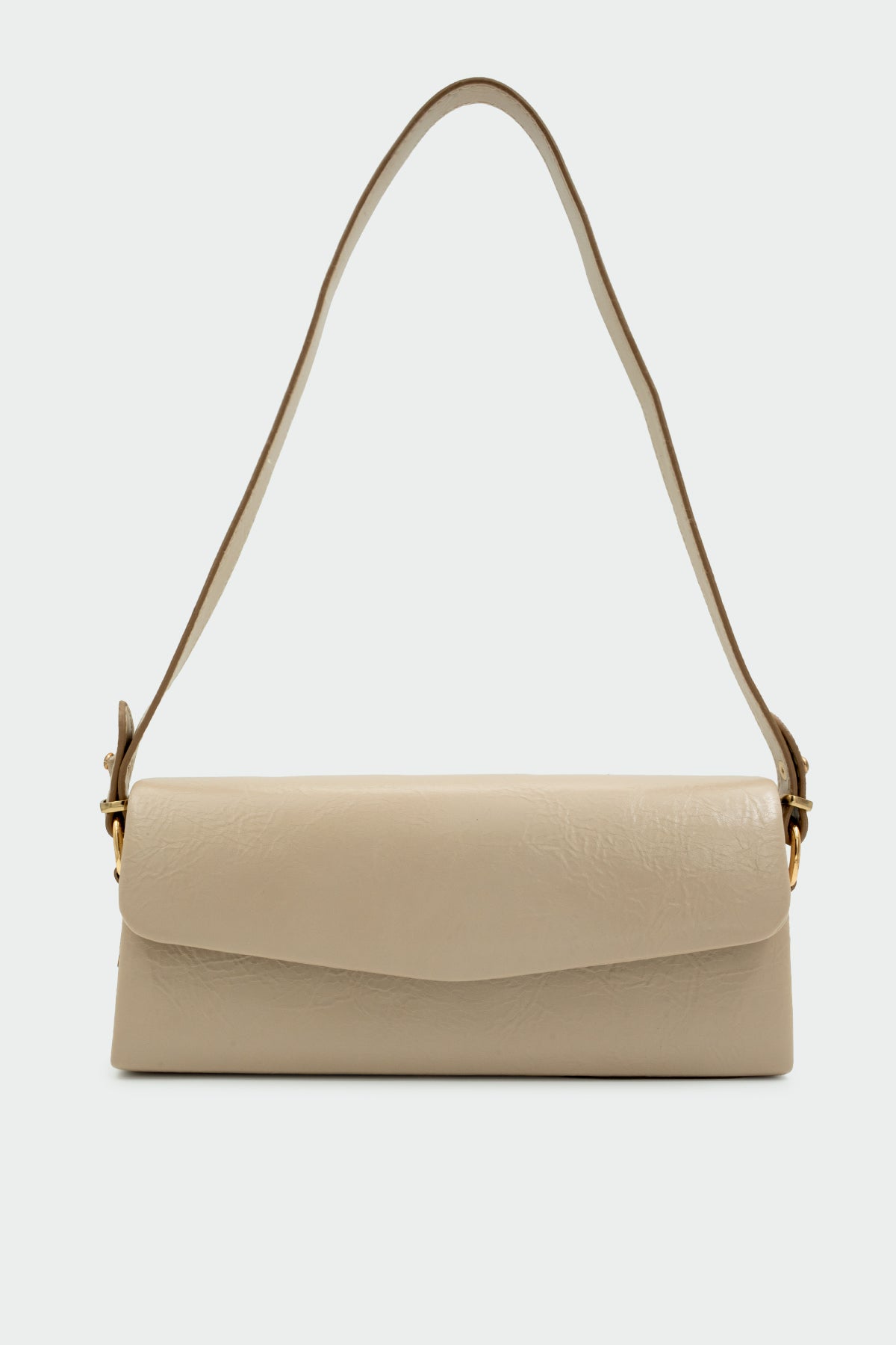 Pure Mini Baget Çanta - NUDE