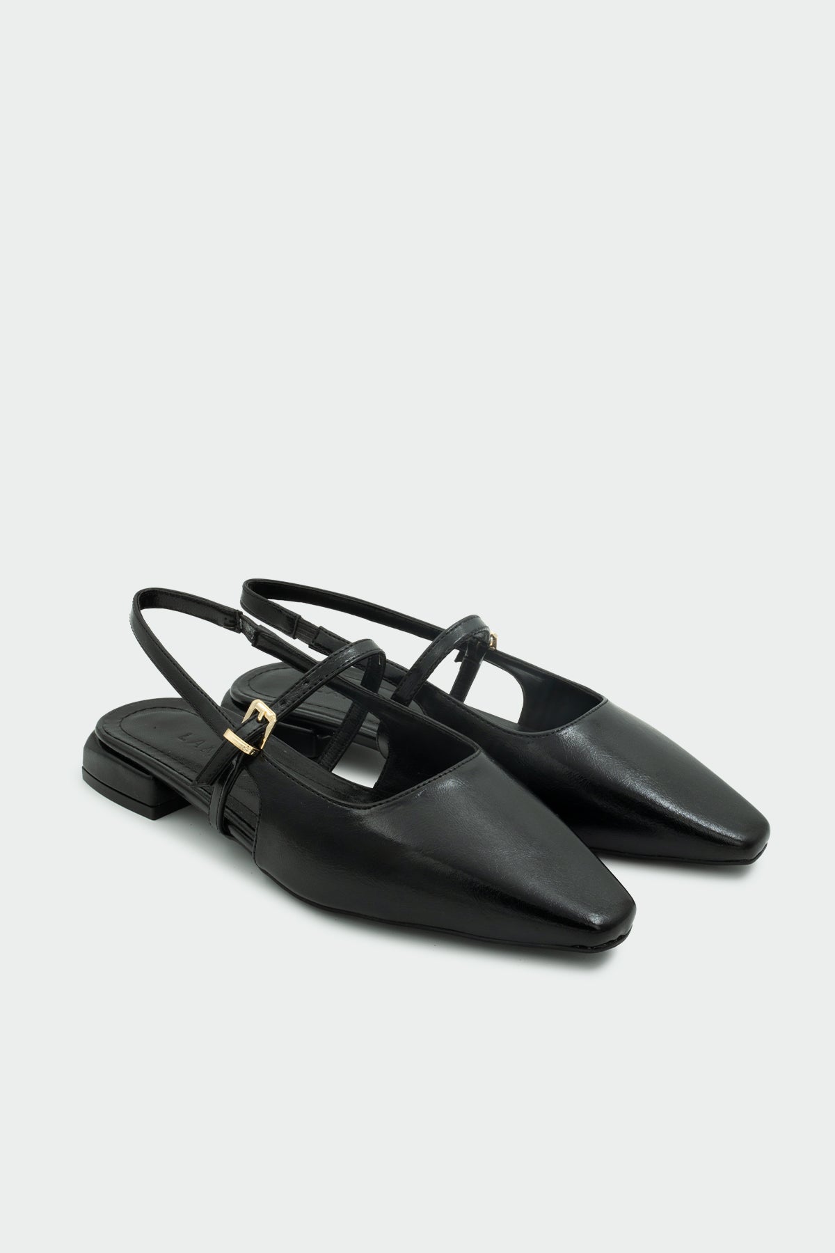 Noir Toka Detaylı Kadın Babet - SİYAH