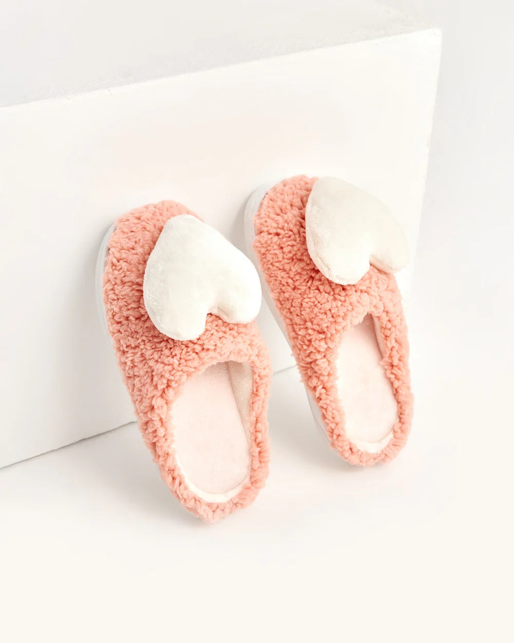 Poky Kalpli Peluş Ev Terliği - PEMBE