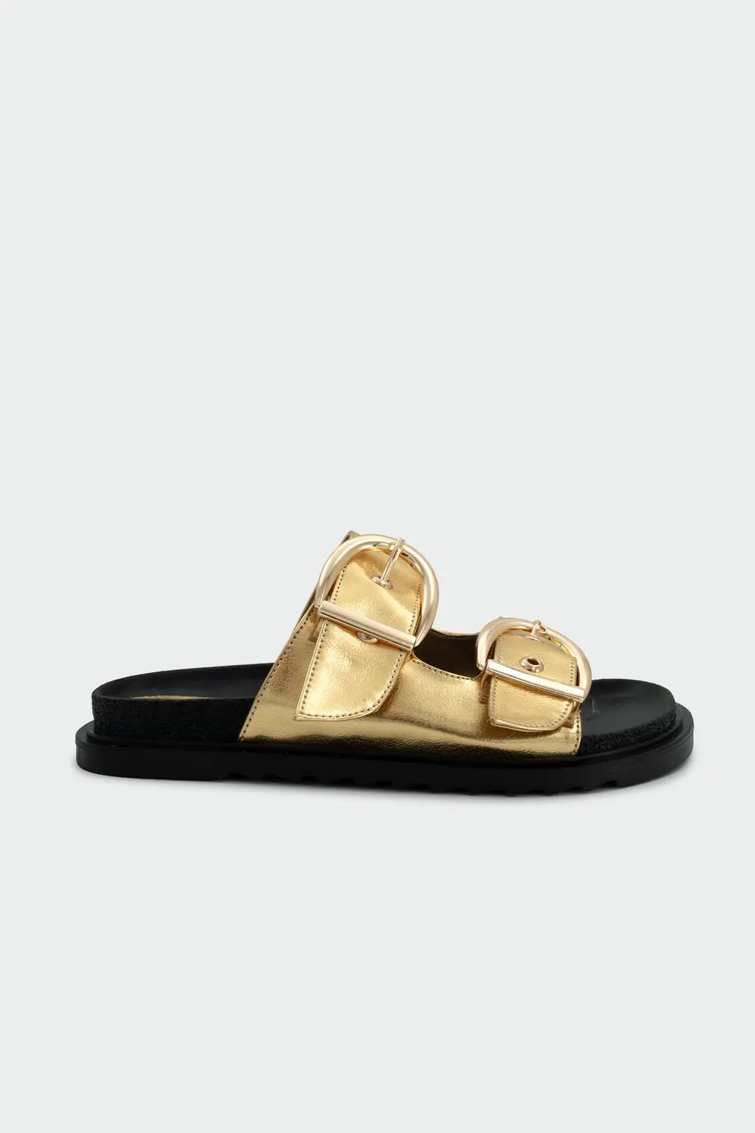 Holix Gold Toka Detaylı Terlik - GOLD