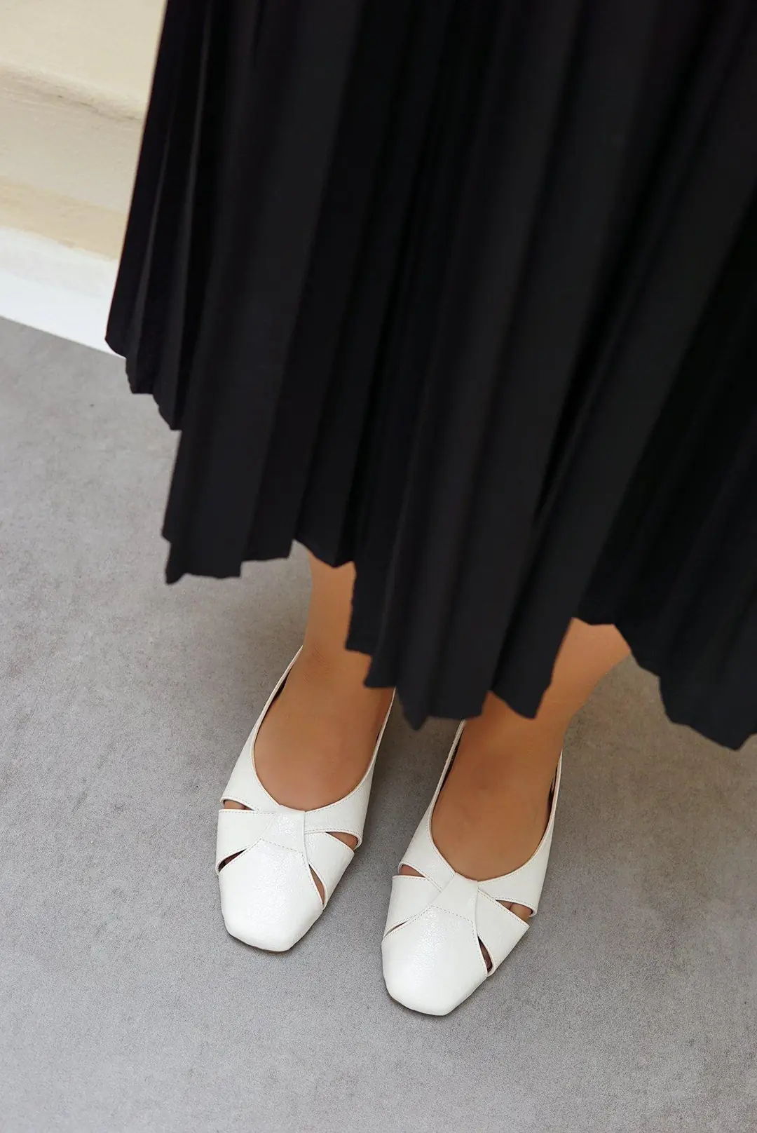 GOLDİE DÜZ CASUAL AYAKKABI - BEYAZ